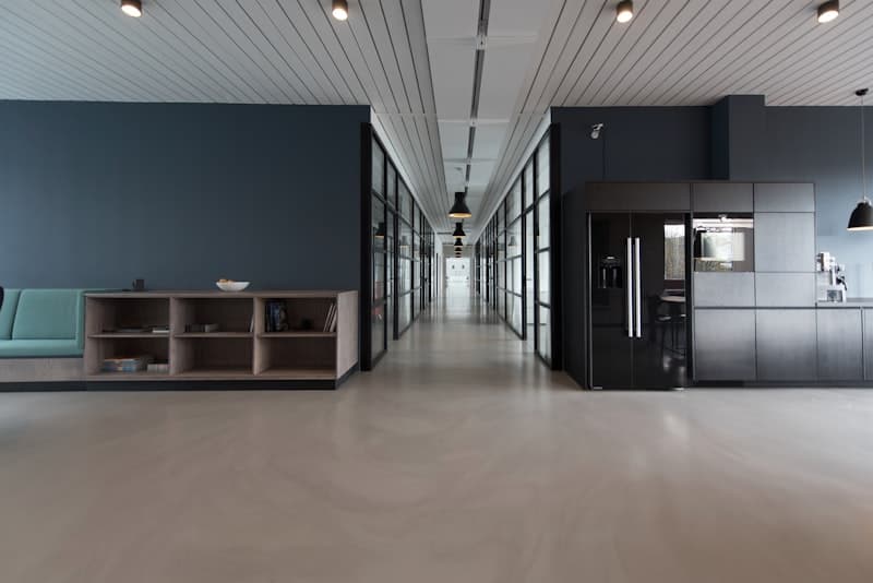 Office workspace flooring project
